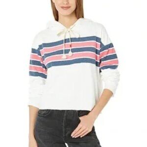 Wildfox Nautical Stripes Ivy Hoodie Size XL - NWT
